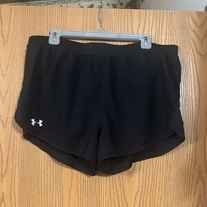 Under Armour Women's Black Athletic Shorts